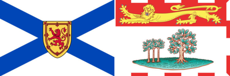 Nova Scotia & Prince Edward Island Flag